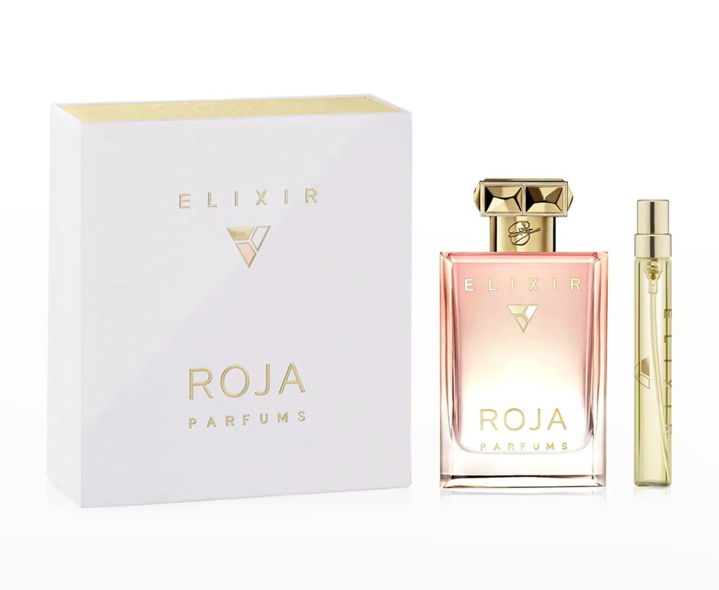 Roja Parfums Elixir Pour Femme Essence De Parfum Gift Set For Women 100ml+7.5ml