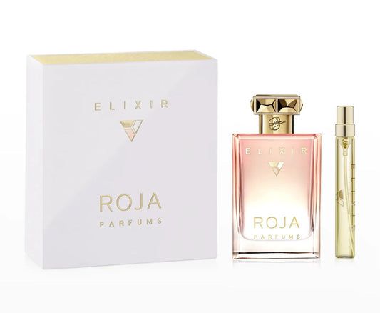 Roja Parfums Elixir Pour Femme Essence De Parfum Gift Set For Women 100ml+7.5ml